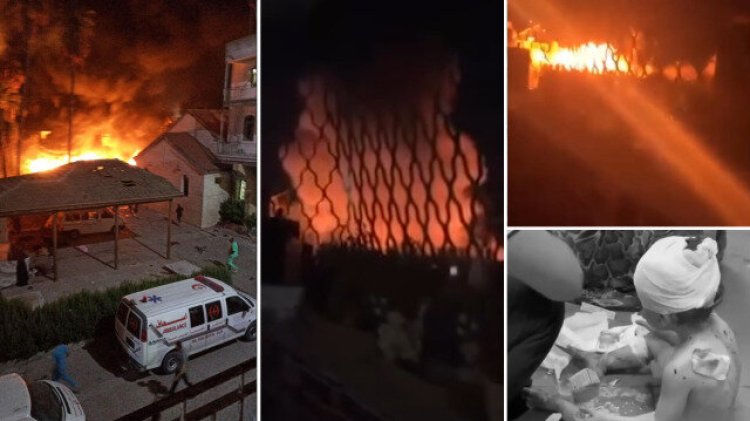 İSRAİL, GAZZE'DE İNSANLARI KATLETMEYE DEVAM EDİYOR!