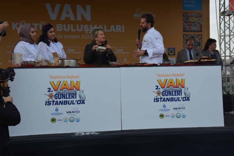 İSTANBUL'DA 'VAN TANITIM GÜNLERİ' İÇİN START VERİLDİ