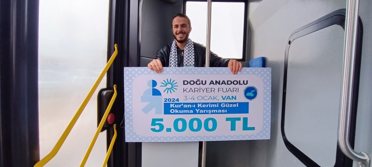 DAKAF'24 FUARI'NIN BİRİNCİSİ HAFIZ YUSUF ARICI OLDU!
