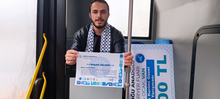 DAKAF'24 FUARI'NIN BİRİNCİSİ HAFIZ YUSUF ARICI OLDU!