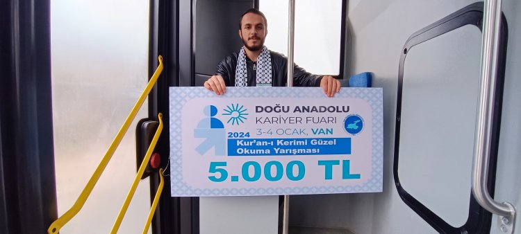 DAKAF'24 FUARI'NIN BİRİNCİSİ HAFIZ YUSUF ARICI OLDU!