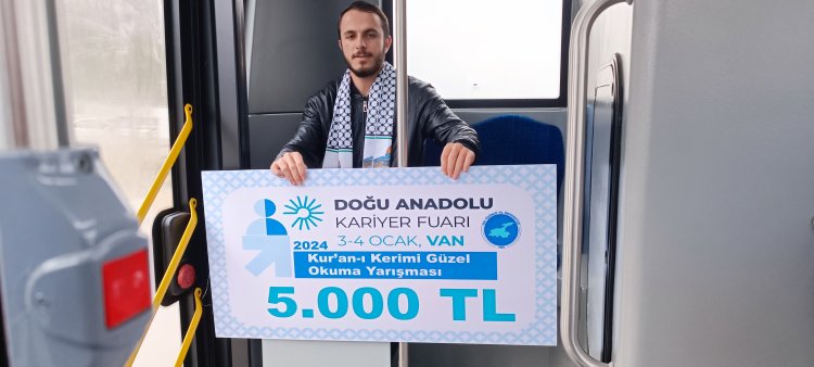 DAKAF'24 FUARI'NIN BİRİNCİSİ HAFIZ YUSUF ARICI OLDU!