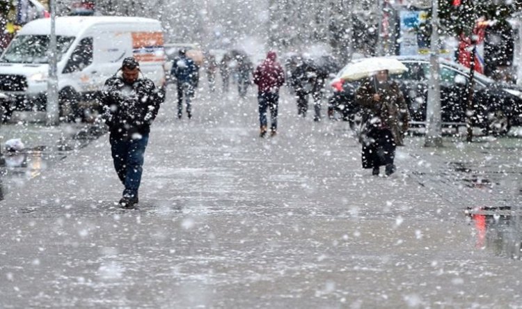 AFAD VAN'DA KAR YAĞIŞI İÇİN UYARI YAPTI! 