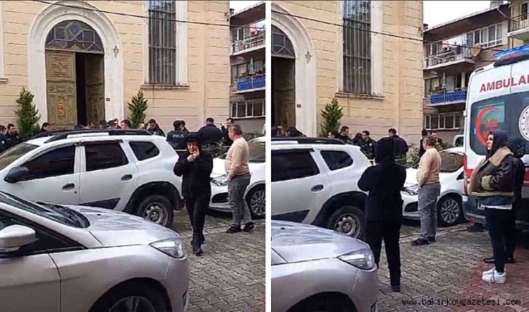 İSTANBUL'DA SANTA MARİA KİLİSESİ'NR SİLAHLI SALDIRI: 1 ÖLÜ