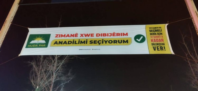 VAN'DA HÜDA PAR ‘ANADİLİMİ SEÇİYORUM' ANADİL VURGUSU YAPTI