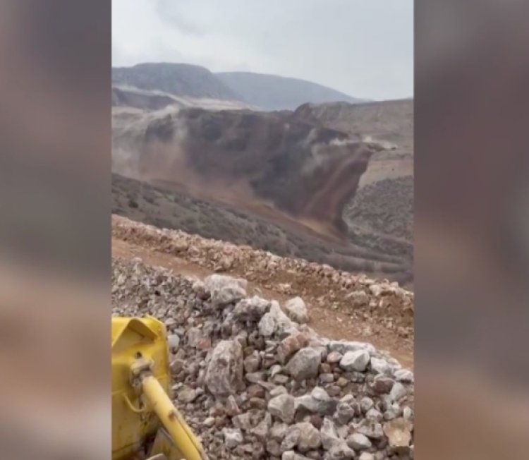 ERZİNCAN'DA MADEN ALANINDA TOPRAK KAYMASI: 9 KİŞİYE ULAŞILAMIYOR!