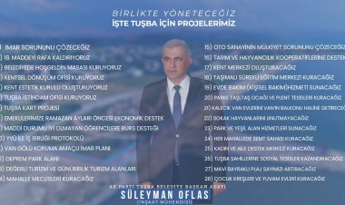 SÜLEYMAN OFLAS: BİRLİKTE YÖNETECEĞİZ