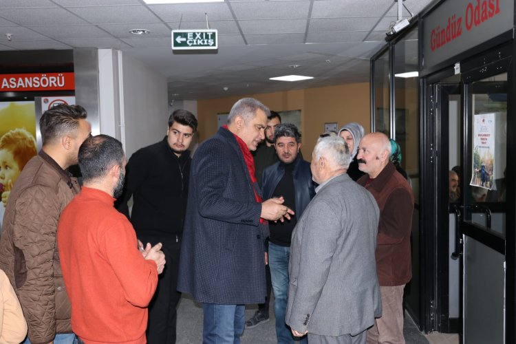 BAŞKAN ADAYI OFLAS, SEÇİM ÇALIŞMALARINDA ÇOK İDDİALI: ŞİMDİ DE HASTANELERDE...