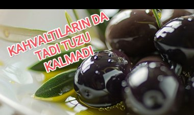 KAHVALTININ OLMAZSA OLMAZI ZEYTİN DE ENFLASYONDAN NASİBİNİ ALDI!