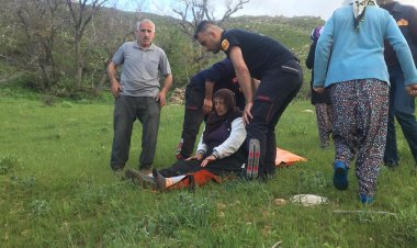 KADIN YAYLADA MAHSUR KALDI, BÜYÜKŞEHİR İMDADINA YETİŞTİ! 