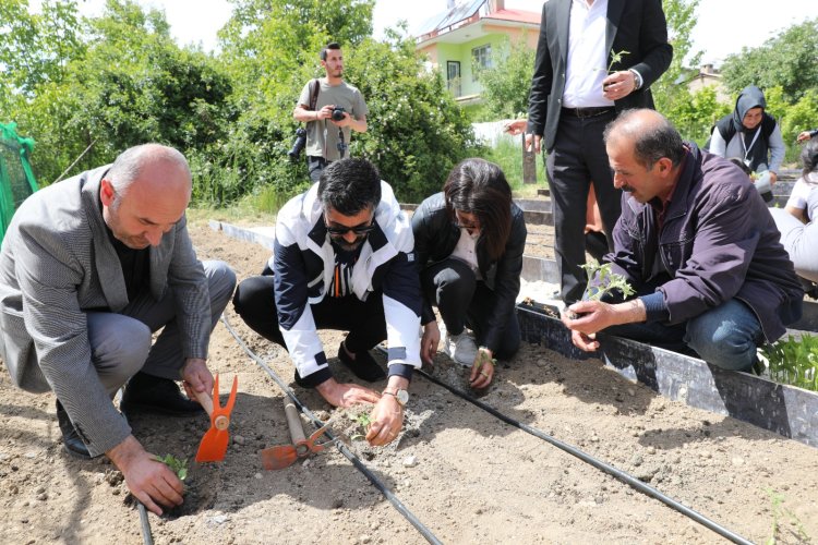 İPEKYOLU'NDA EKOLOJİK KOŞULLARA GÖRE İLK KENT BOSTANI!