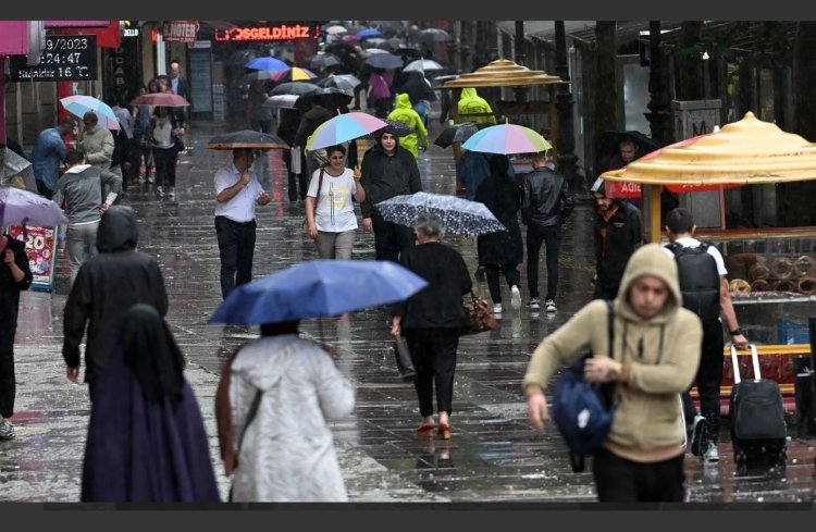METEOROLOJİ UYARDI! KUVVETLİ YAĞIŞA DİKKAT ÇEKTİ!