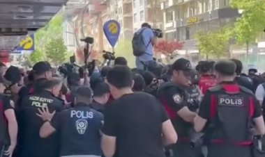 HAKKARİ'DE DEM PARTİLİLERE POLİS MÜDAHALE DE BULUNDU!