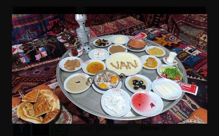 '2 HAZİRAN DÜNYA KAHVALTI GÜNÜ' VAN'DA VAN KAHVALTISI OLARAK KUTLANACAK!