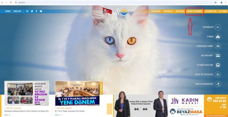 VAN'DA ARTIK ‘KENT REHBERİ’ UYGULAMASI HİZMETTE