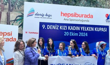 "VANGÖLÜ KIZLARI''NDAN BİR İLK: DENİZ KIZI KADIN YELKEN KUPASI'NA KATILDILAR! 