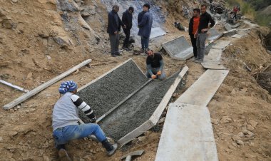 KAYNAK SULARI BAHÇESARAY ÇİFTÇİSİNE CAN SUYU OLACAK