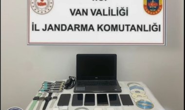 ERCİŞ'TE IMEI KLONLAMASI YAPAN ŞEBEKEYE BASKIN