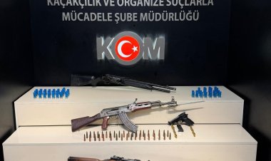 VAN'DA SİLAH KAÇAKÇILIĞI OPERASYONUNDA 4 SİLAH ELE GEÇİRİLDİ