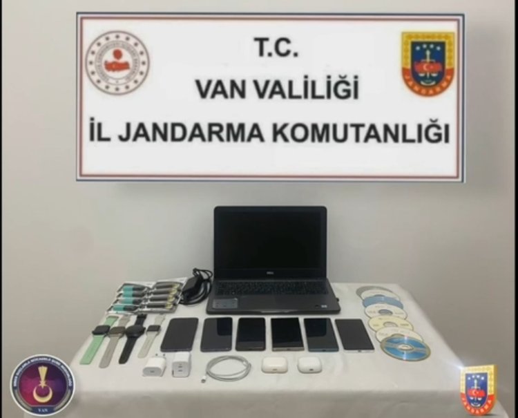 ERCİŞ'TE IMEI KLONLAMASI YAPAN ŞEBEKEYE BASKIN