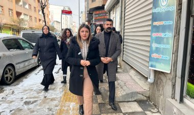 Eşbaşkan Uzunay Ekibiyle Esnaf Ziyaretinde