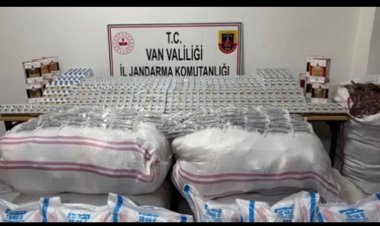 Van'da 3 Milyon Değerinde Gümrük Kaçağı Malzeme Ele Geçirildi