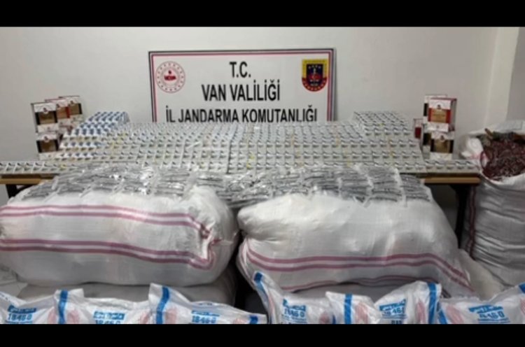 Van'da 3 Milyon Değerinde Gümrük Kaçağı Malzeme Ele Geçirildi