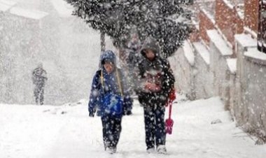 Van'da Yarın Okullar Tatil