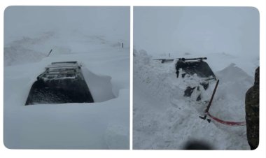 Sivas’ta Beyaz Esaret: Kar Kalınlığı 2 Metreyi Aştı