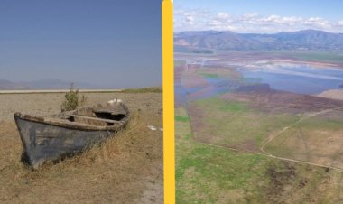 Manisa'da Marmara Gölü 10 Yıl Sonra Yeniden Su Tutuyor!