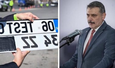 İçişleri Bakanı Çiftçi’den Kalın Harfli Plaka Açıklaması: Ceza Yok, Yenileme Zorunluluğu da