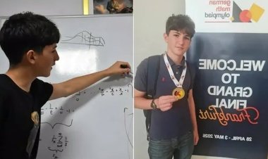 14 Yaşındaki Doruk Sabuncuoğlu, Almanya'daki Matematik Olimpiyatları'nda Dünya Birincisi Oldu