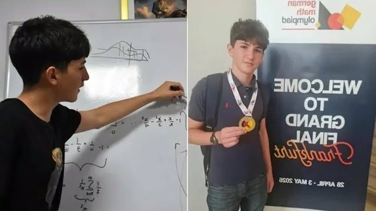 14 Yaşındaki Doruk Sabuncuoğlu, Almanya'daki Matematik Olimpiyatları'nda Dünya Birincisi Oldu