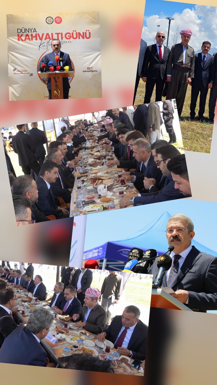 Van'da 7. Dünya Kahvaltı Günü Coşkuyla Kutlandı