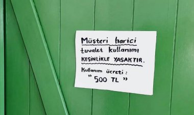 Tuvalet İçin 500 TL: Muğla'daki İşletme Fahiş Fiyata Yeni Bir Boyut mu Getirdi?